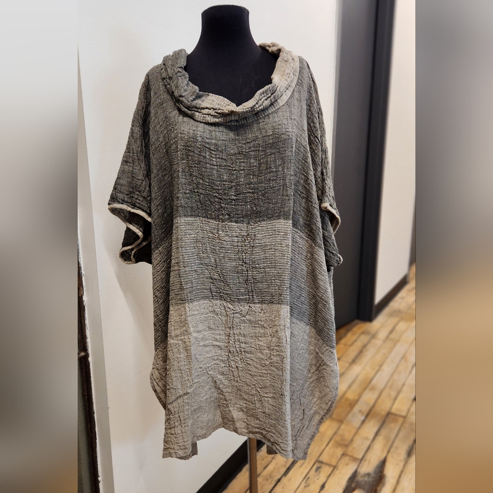 LUUKAA Linen Textured Tunic